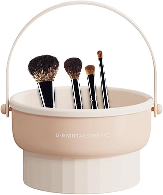 Cubo limpiador de Brochas de Maquillaje