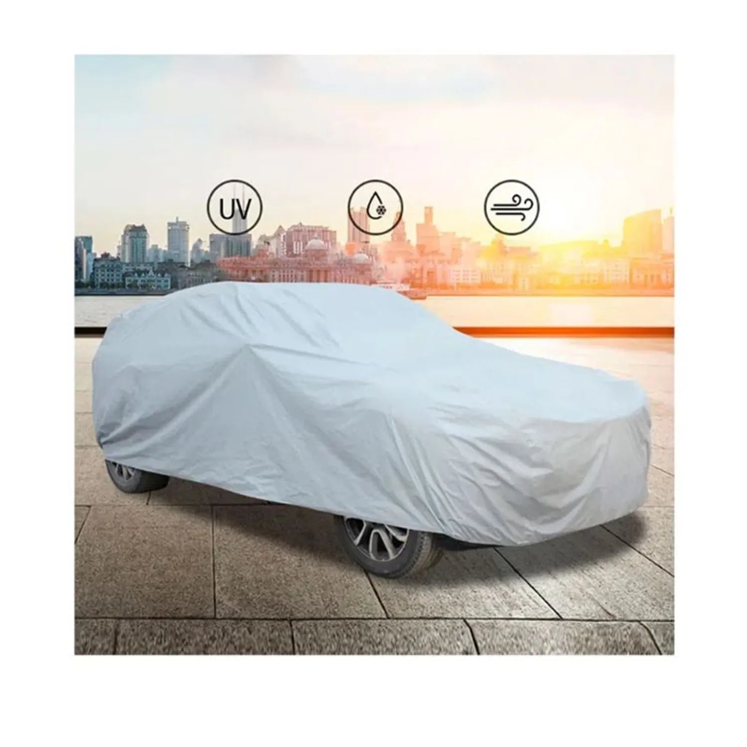 Cobertor funda para auto carro Impermeable Talla L